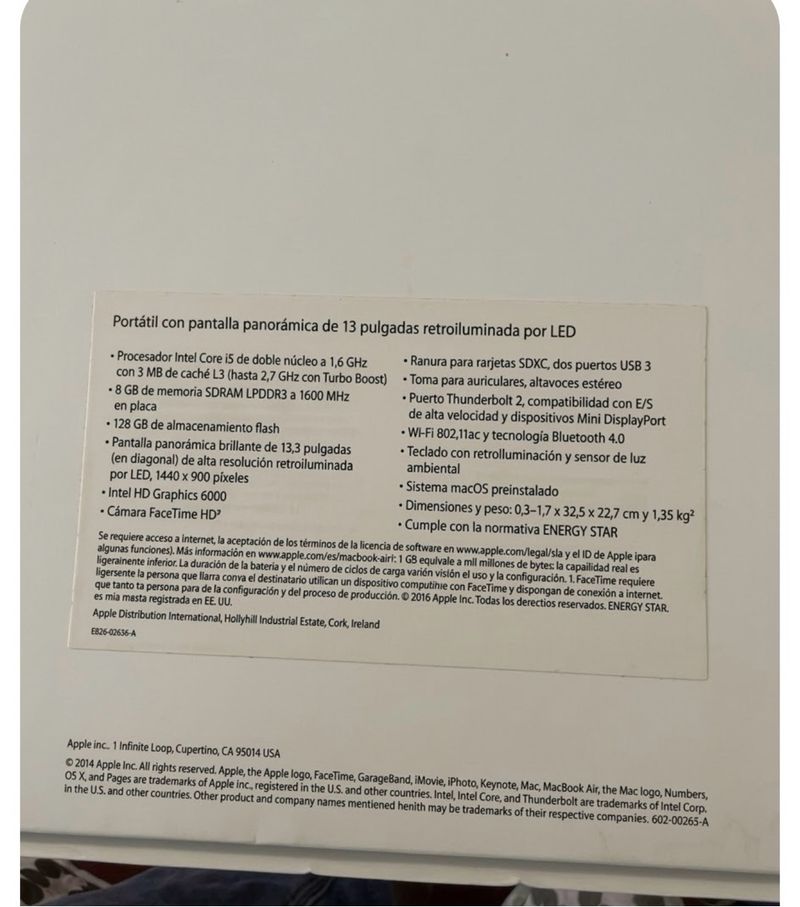 MacBook Air Plata afbeelding 10