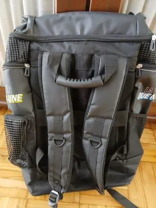 Mochila La Vuelta Negra Multicolor