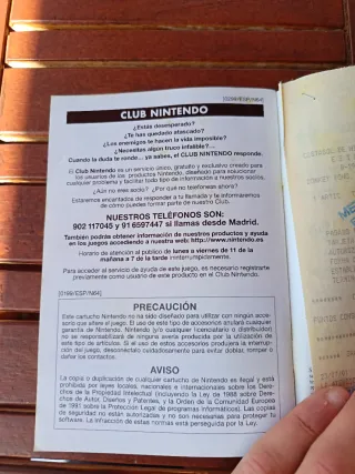 Manual Donkey Kong 64 Nintendo 64