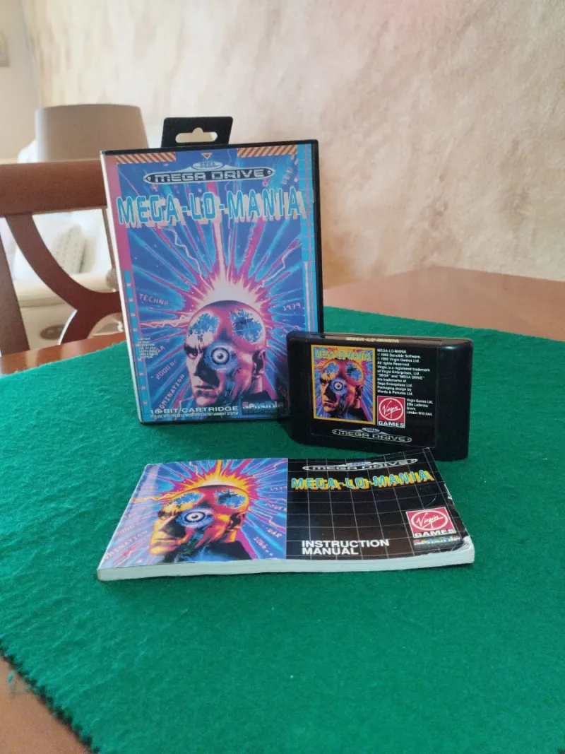 Mega Drive Mega Lo Mania Completo afbeelding 5