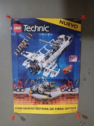Póster Lego System Explorers Años 90