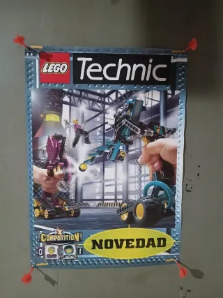 Póster Lego System Explorers Años 90