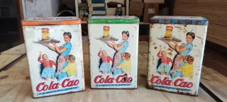 Latas Vintage Cola Cao