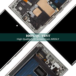 Schermo OLED Samsung S23 Ultra 5G LCD Nero