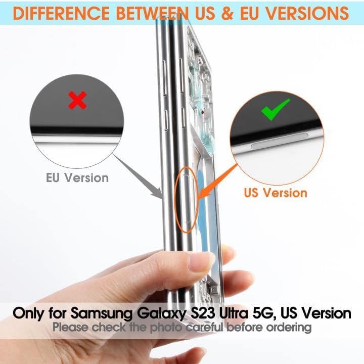 Pantalla OLED para Samsung S23 Ultra 5G LCD Negro afbeelding 2