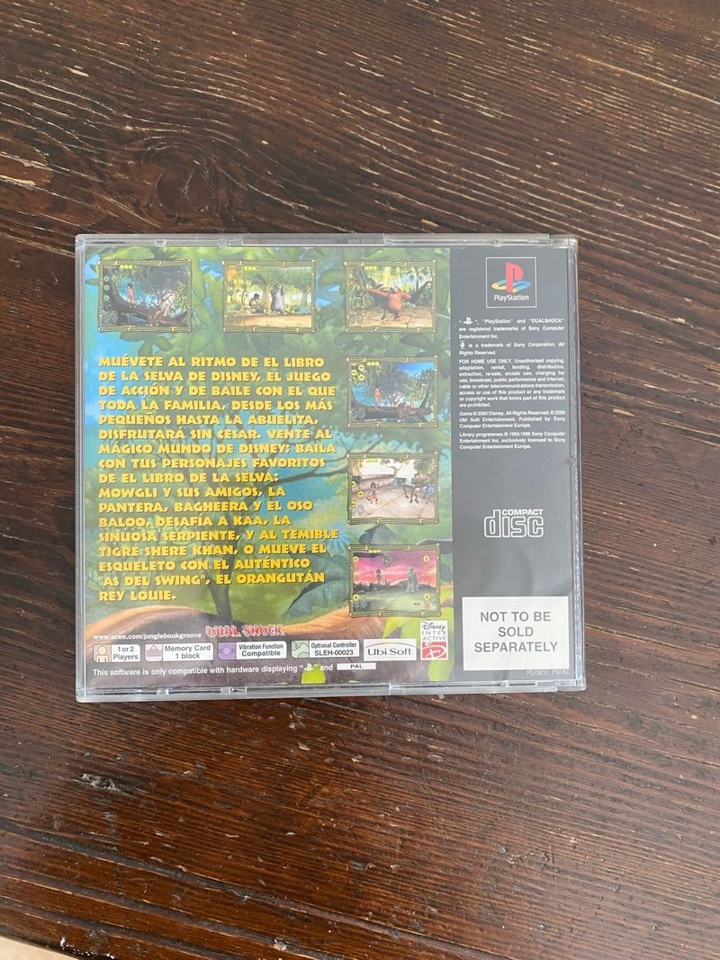 Juego PS1 El Libro de la Selva afbeelding 2