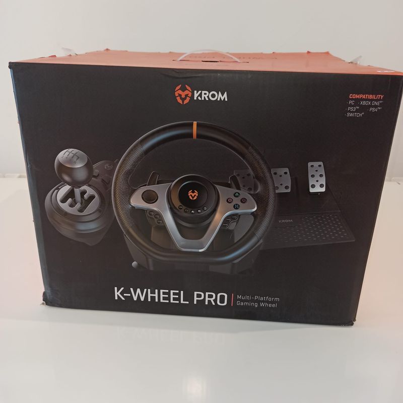Volante Krom K-Wheel Pro + Palanca + Pedales afbeelding 8