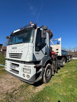 Iveco Stralis + grúa Palfinger 20002 y plataforma