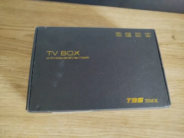 TV Box T95 max 4K UHD