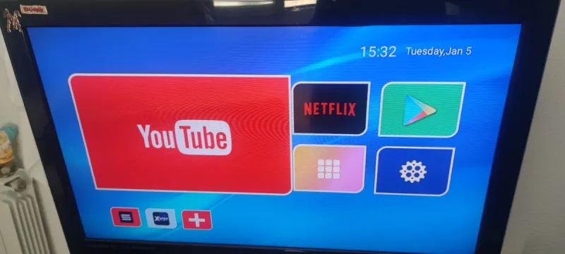 Televisor OKI Negro y Azul afbeelding 3