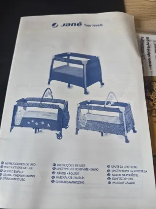 Cuna de viaje Jané Two Levels ( la tengo desmontad