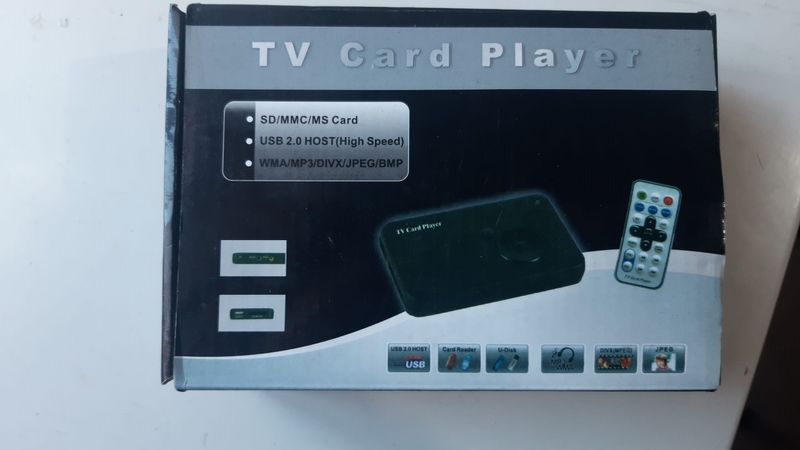 TV Card Player Lettore Schede SD/MMC/MS
