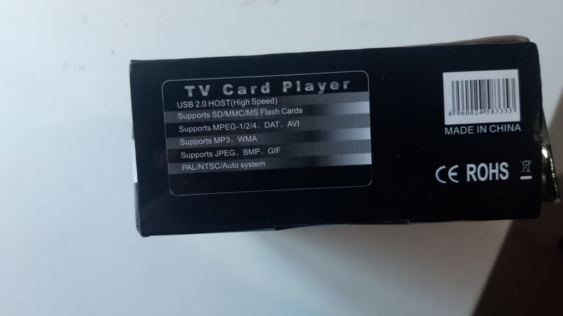 TV Card Player Lettore Schede SD/MMC/MS afbeelding 2