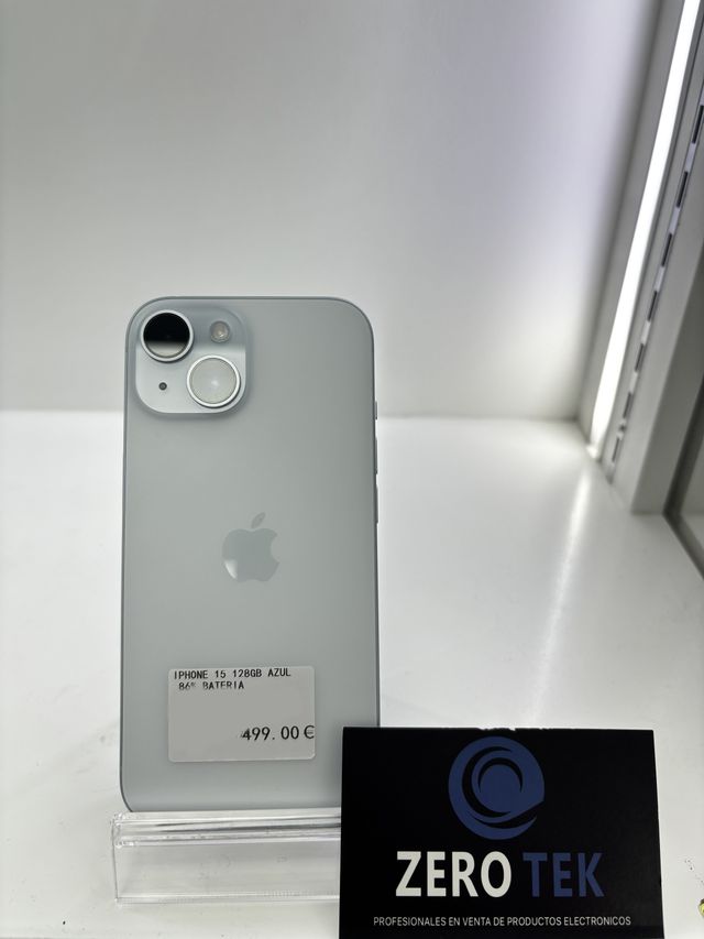 iPhone 15 128GB Azul Batería 86%