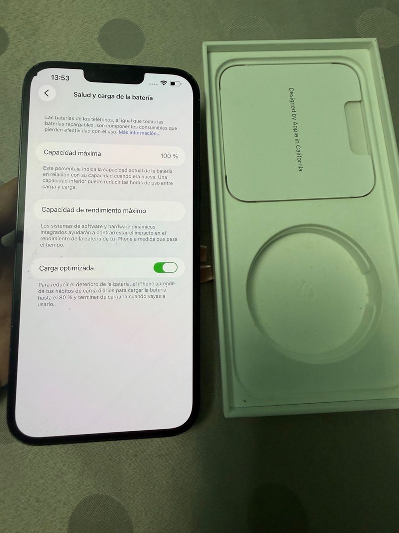 iPhone 14 Plus 100% Capacidad Batería