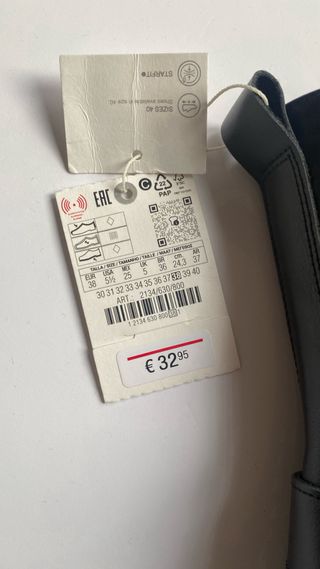 Bota negra Zara Talla 38