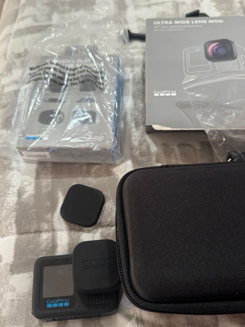 GoPro Hero 13 + LENTE UWIDE + Pack Moto + SD 512GB afbeelding 2