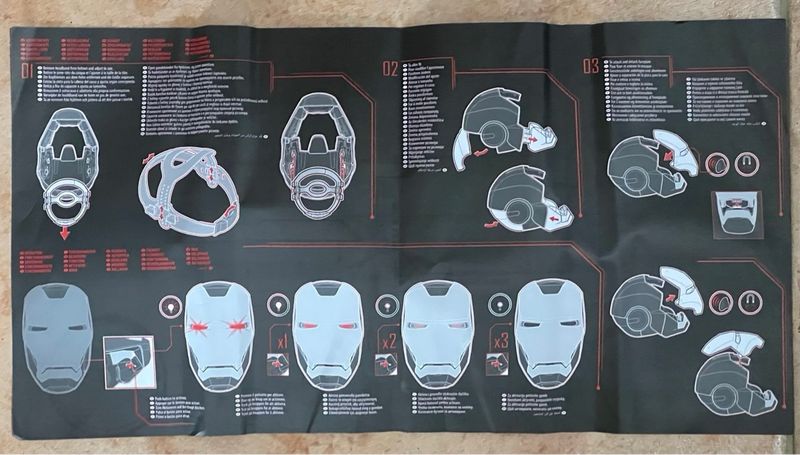Casco Electrónico Marvel Iron Man Legends Series afbeelding 5