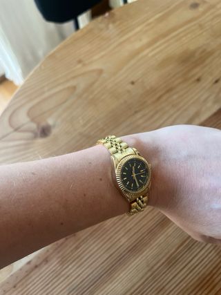 Reloj Asos Dorado Mujer