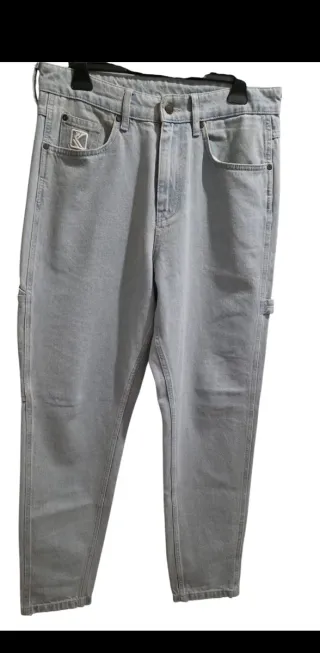 Jeans Karl Kani lavaggio chiaro – taglia M.