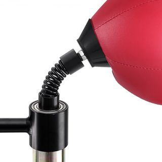 Entrenador de Velocidad de Boxeo, Saco de Boxeo con Soporte, Saco de Boxeo Reflex para Adolescentes y Adultos, Saco de Golpe Libre de Altura Ajustable con Guantes, Saco de Velocidad para Entrenami...