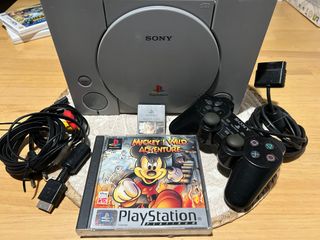 Consola PlayStation 1 con Mickey Wild Adventure