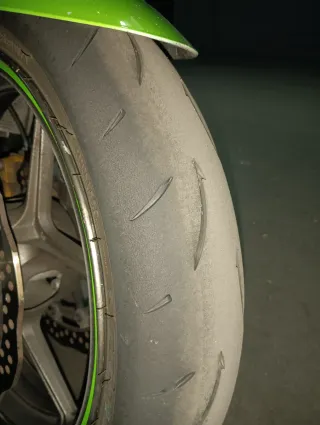 Kawasaki ZX6R 636 2006 Verde