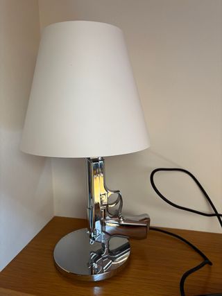 Lampada da tavolo Flos Gun Philippe Starck Argento