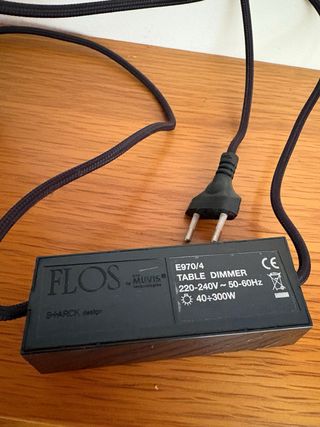 Lampada da tavolo Flos Gun Philippe Starck Argento