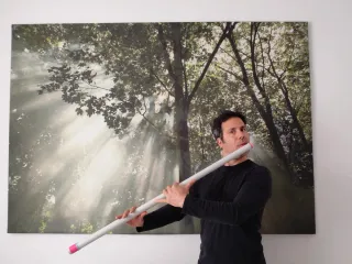 Bansuri en Sib (Bb) ultraBASS de PVC