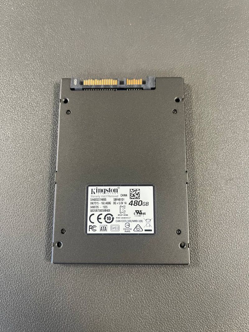 SSD Kingston 480GB SATA afbeelding 3