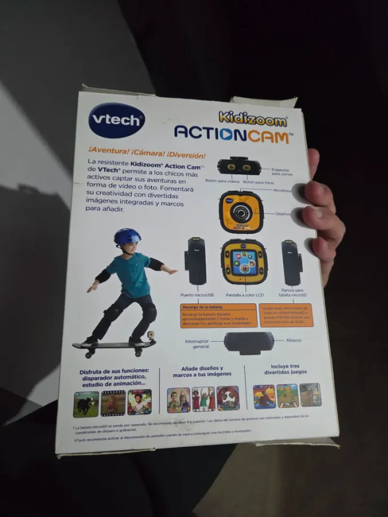 Cámara VTech Kidizoom Action Cam afbeelding 2