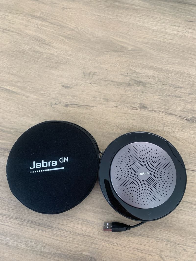 Altavoz Jabra Multiconferencia Negro/Gris afbeelding 3