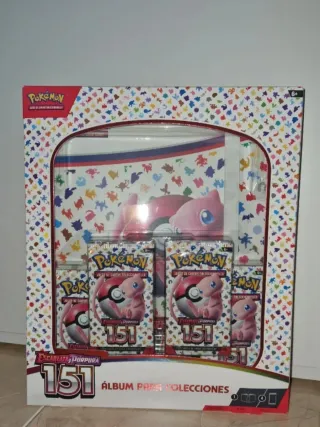 Álbum Pokémon 151 + booster bundle evoluciones pri