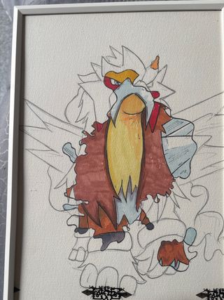 Disegno Pokemon Entei