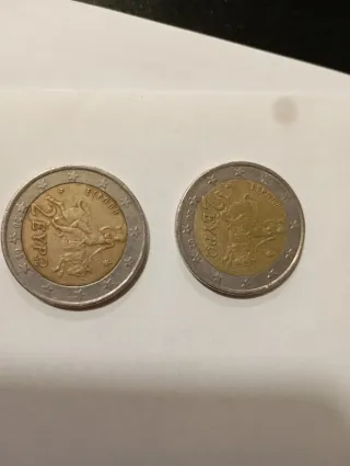 Moneda 2 euros Grecia 2002 con S