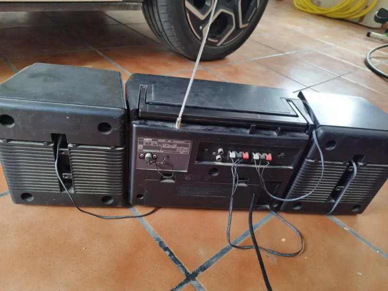 Radio Cassette Sanyo con Ecualizador afbeelding 3