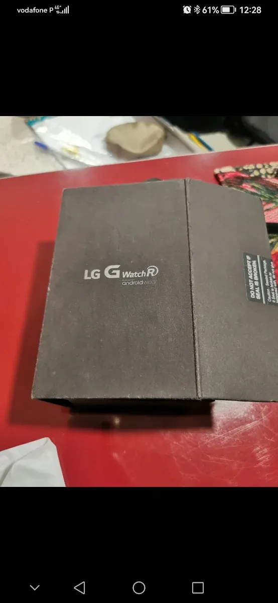 Reloj inteligente LG Watch R negro afbeelding 8