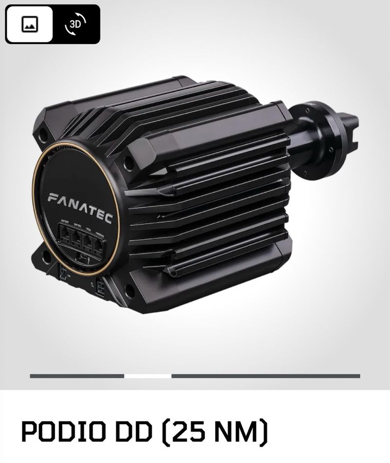 NUEVO Fanatec DD Podium 25nm afbeelding 2