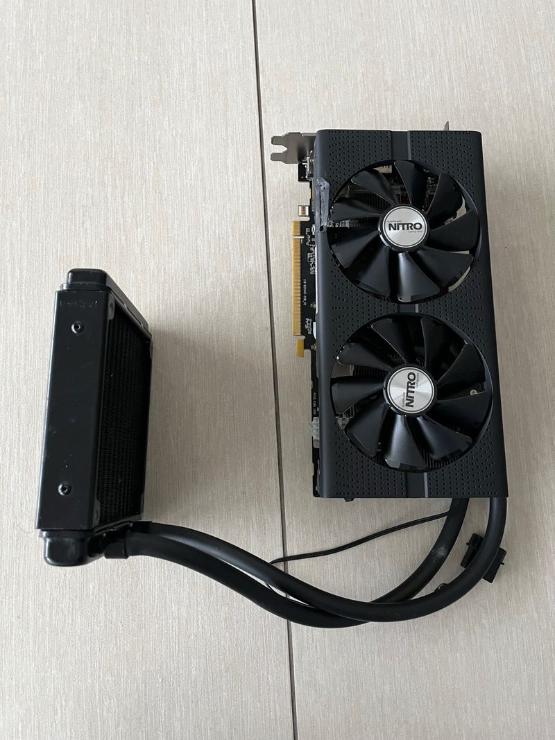 Tarjeta Gráfica AMD RX 480 Modificada