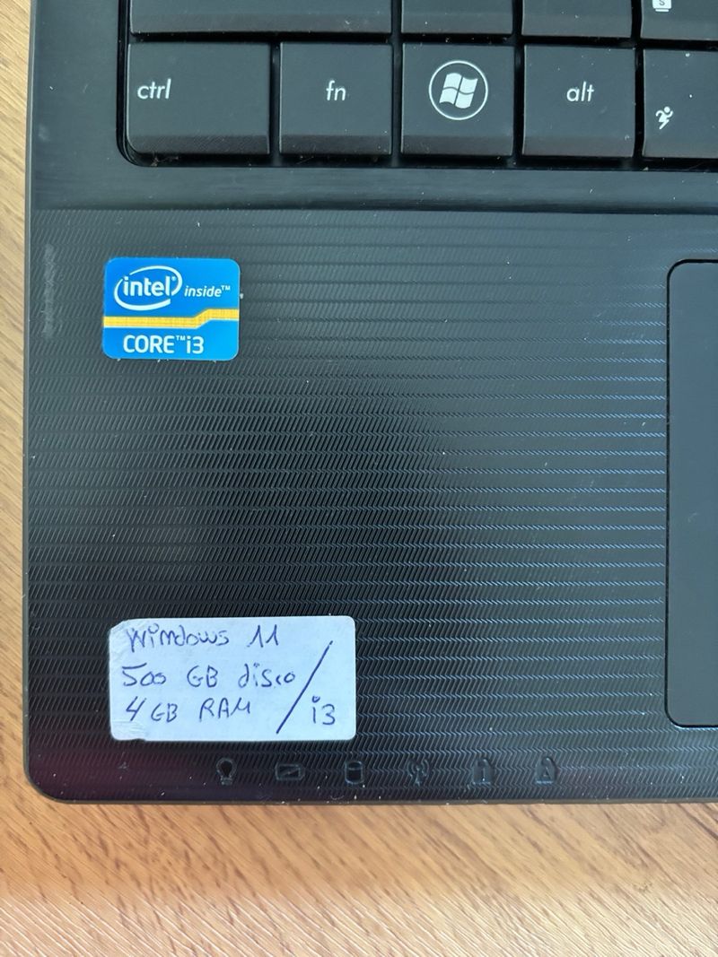 Portátil Asus Negro afbeelding 3