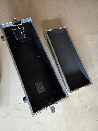 Flight Case BeamZ Negro/Plata