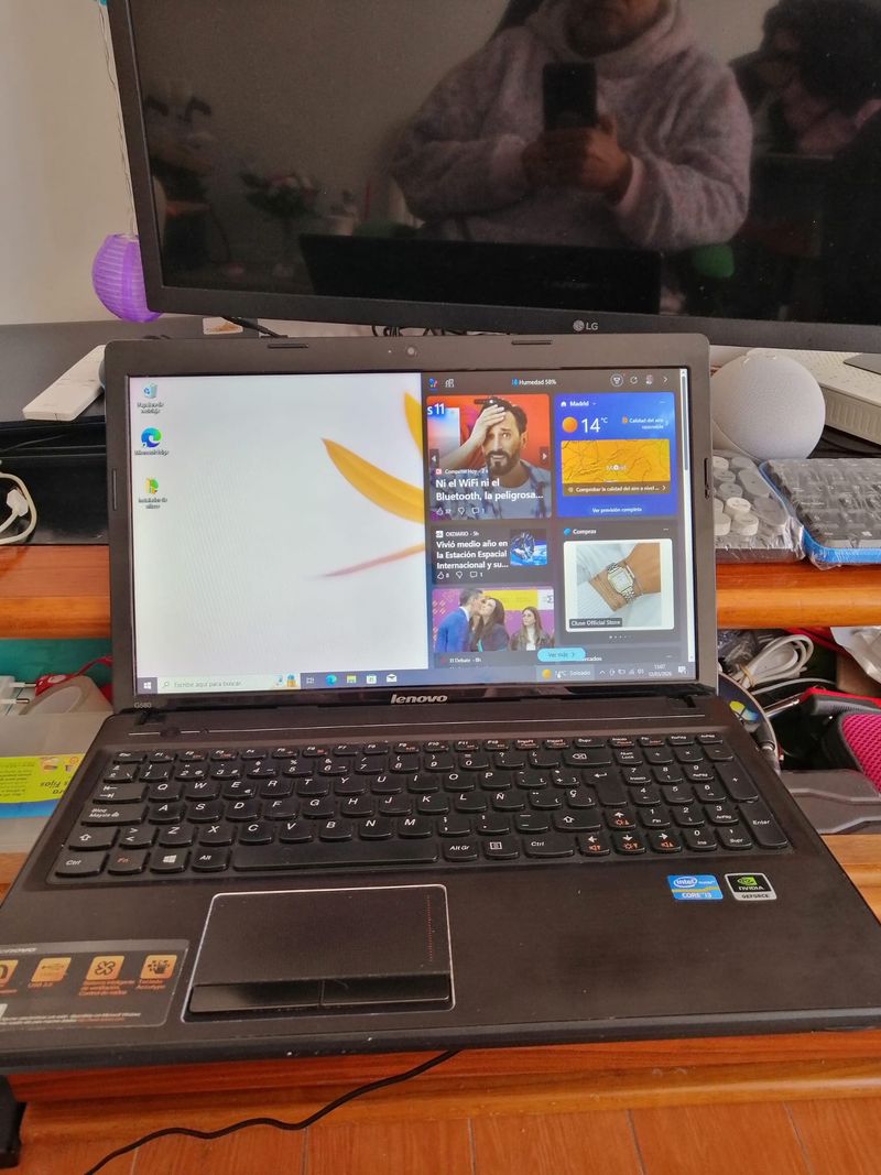 Portátil Lenovo Z580 Negro afbeelding 8