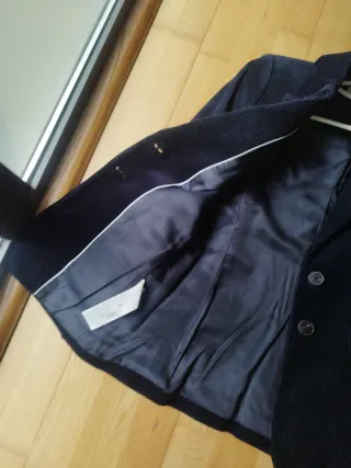 Americana Pana Mango Azul Marino