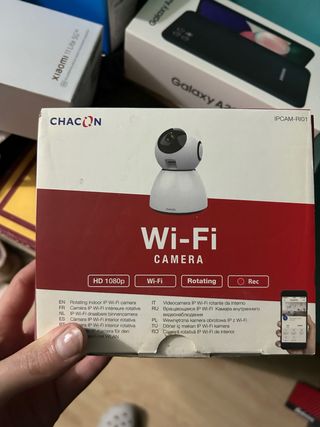 Cámara IP Wi-Fi Chacon Rotatoria HD 1080p