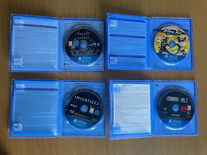 PS4 Juegos Batman, Cobra Kai, Injustice 2, Residen afbeelding 3