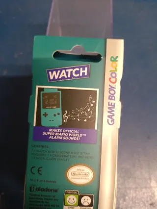 Reloj Game Boy Color Azul