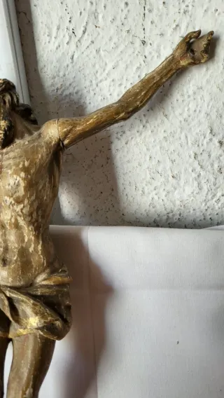 Talla de madera Cristo crucificado