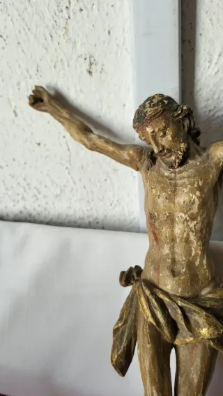 Talla de madera Cristo crucificado