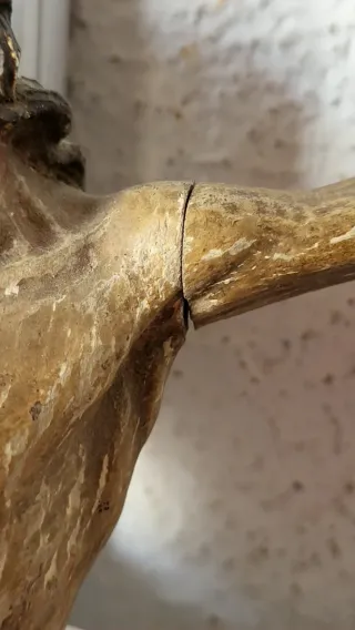 Talla de madera Cristo crucificado